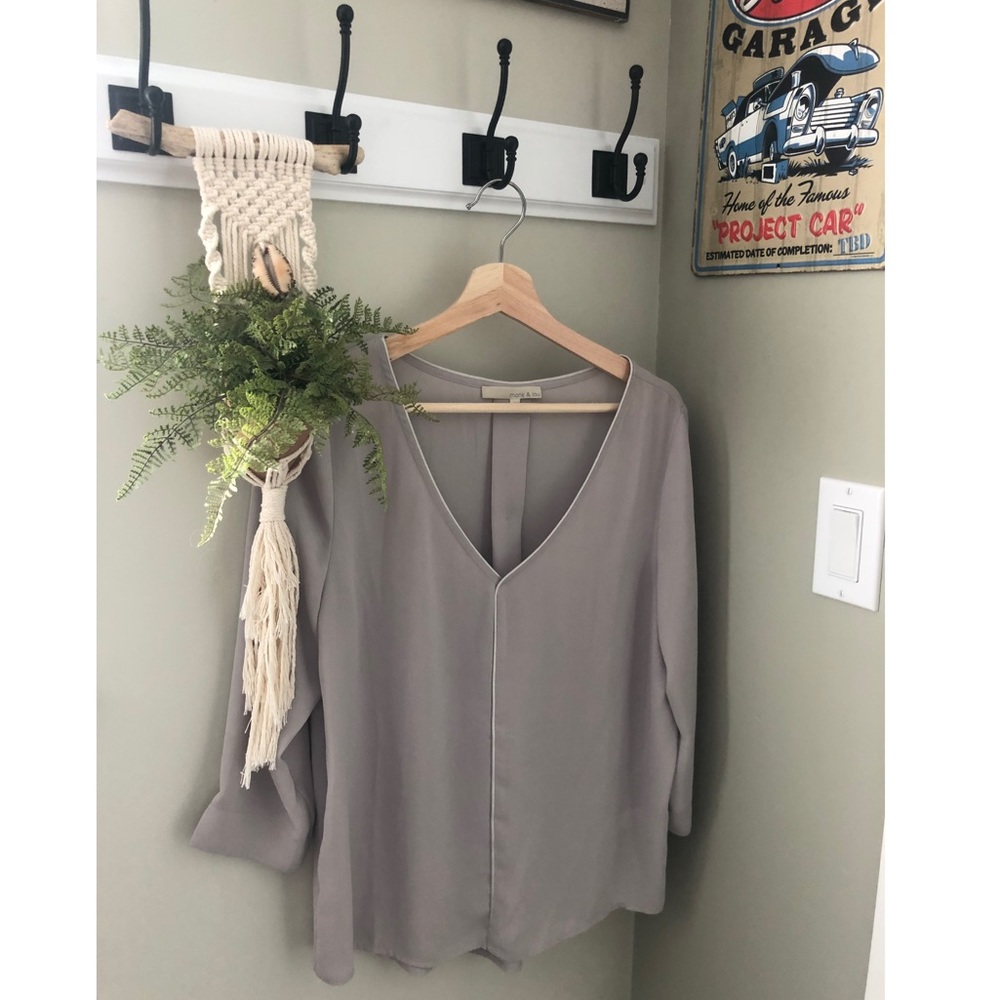 Monk and Lou Blouse